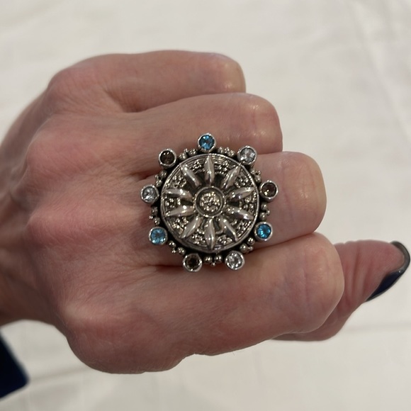 Mars & Valentine Ring Sz. 6 3/4 - Picture 1 of 5